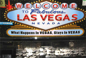 Machine à sous logo Las Vegas
